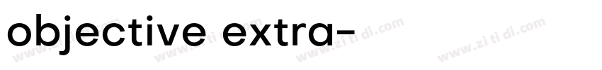 objective extra字体转换